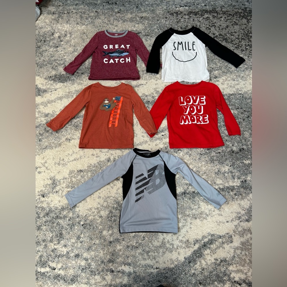 4t long sleeved shirts